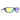 CALCUTTA POLARIZED BIMINI SUNGLASSES-BLACK-GREEN MIRROR-