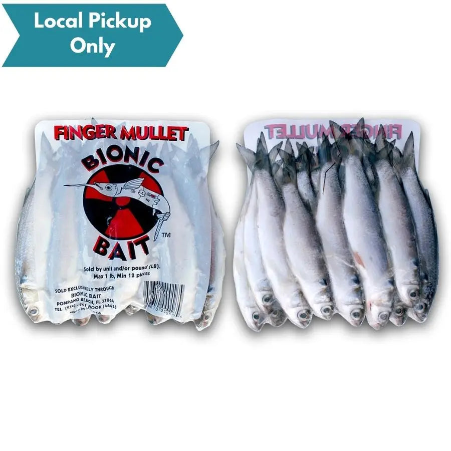 BIONIC BAIT FROZEN FINGER MULLET 1LB Big Dog Tackle