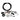 BLACK MARINE OUTRIGGER KIT-
