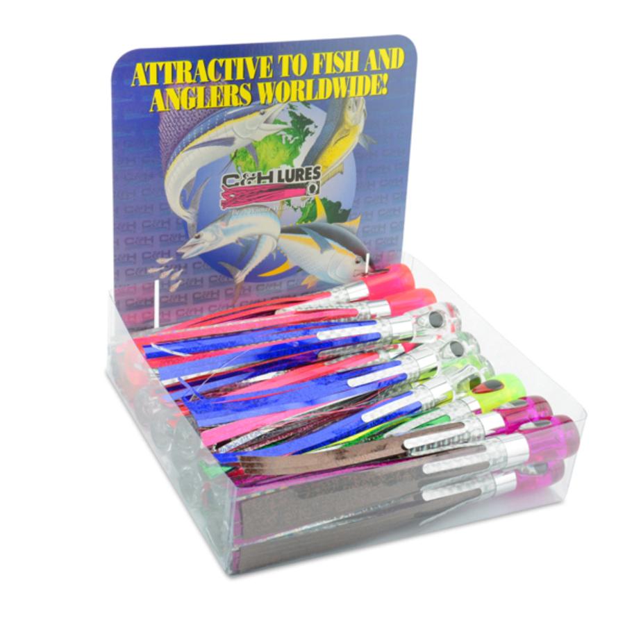 C&H LURES ALIEN MYLAR ASSORTED COLORS C&H LURES ALIEN MYLAR ASSORTED COLORS