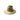 HEMLOCK BIG KIDS CUB UPF 50+ BLUE LEOPARD STRAW LIFEGUARD HAT-