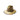 HEMLOCK LITTLE KIDS DUKE UPF 50+ HAWAIIAN FLORAL STRAW LIFEGUARD HAT-