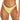 ROXY SALTY SHINE HIGH LEG CHEEKY BIKINI BOTTOM-LINDEN GREEN CHECK ME OUT-XS-