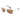 RAY-BAN RB3543 POLARIZED SUNGLASSES-GOLD-BROWN MIRROR-
