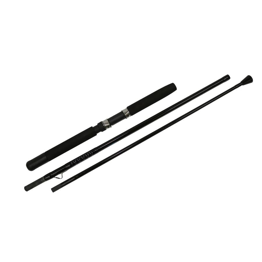 ahi 8 sabiki stick conventional baitcasting rod AHI USA 8' Sabiki Stick Boat Rod with Storage Bag
