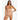 ROXY PRINTED BEACH CLASSICS ONE PIECE SWIMSUIT-BAKED CLAY ENDLESS SUMMER-XS-