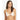ROXY RIB LOVE THE SURF KNOT BIKINI TOP-TAPIOCA CRAZY HIBISCUS-XS-
