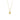 MERMAID & ME GOLD GROOVY STARFISH NECKLACE