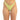 ROXY SALTY SHINE HIGH LEG CHEEKY BIKINI BOTTOM