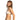 ROXY PLAYA PARADISE REVERSIBLE ATHLETIC TRIANGLE BIKINI TOP