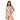 ROXY GOLDEN GLOW REVERSIBLE TIKI TRI BIKINI TOP