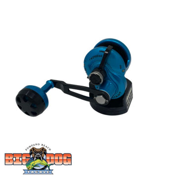 accurate 2 speed fishing reels VALIANT ICE BLUE/BLACK SPECIAL EDITION REEL The dual drag design Size:42