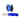 ACCUSHARP SHARPNEASY 2-STEP KNIFE SHARPENER & SPORT KNIFE COMBO-BLUE-