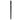 AFTCO UNIBUTT-BLACK-#2 STRAIGHT UB2-