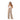 ALOHA DAY PALMS MID POUCH- ROSE GOLD-