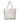 ALOHA MONOCHROME DAY TRIPPER TOTE- SILVER-