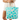ALOHA PUAKENIKENI BUDS DAY TRIPPER TOTE BLUE LAGOON ON SANDSTONE