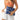ALOHA SEASIDE MID POUCH- NAVY/WHITE-
