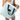 ALOHA SEASIDE DAY TRIPPER TOTE- WHITE/LEMU BLUE