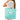 ALOHA TINY CHECK GO-TO TOTE BLUE LAGOON ON SANDSTONE