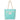 ALOHA TINY CHECK GO-TO TOTE BLUE LAGOON ON SANDSTONE