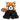 FAHLO PLUSH RED PANDA