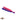 BLUE WATER CANDY SEA WITCH MYLAR-PINK/ PURPLE-1/4oz-