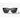 Bajio Gates Sunglasses Black Matte Grey Poly Front