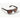 Bajio Swash Sunglasses Dark Tortoise Copper Poly Front Side