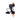 BLACK MARINE OUTRIGGER RELEASE CLIP-