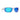 CALCUTTA ARENA SUNGLASSES-CRYSTAL-BLUE MIRROR-