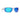 CALCUTTA ARENA SUNGLASSES-CRYSTAL-BLUE MIRROR-
