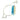 C&H LURES KINGFISH PRO RIG WITH KING BUSTER LURE-WHITE/ ELECTIRC BLUE-