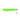 C&H LURES LIL STUBBY MONO RIGGED-GREEN / YELLOW-