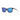 COSTA MAY POLARIZED SUNGLASSES-SHINY BLACK-BLUE MIRROR GLASS (580G)-