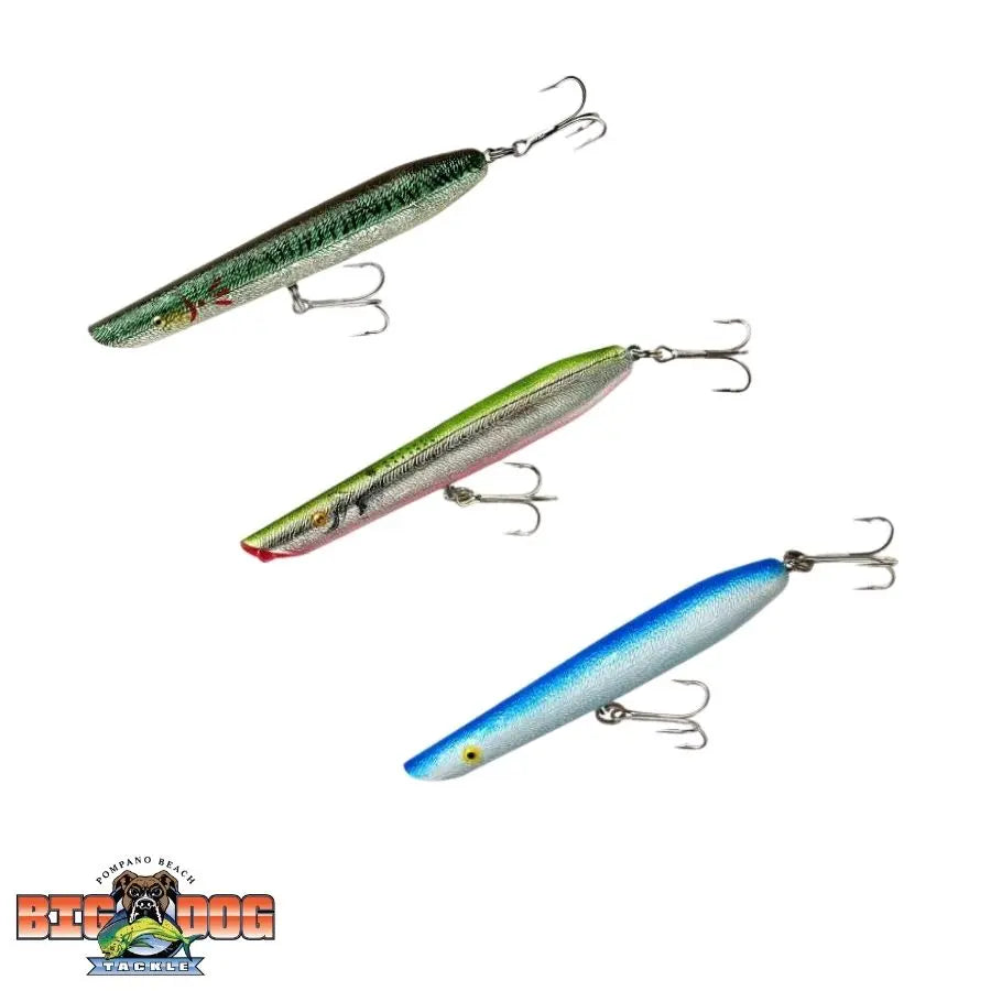 cotton cordell pencil popper topwater fishing lure COTTON CORDELL PENCIL POPPER