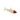 DOA SWIMMIN' MULLET 5"-PEARL / RED HEAD-