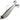 DOA BAIT BUSTER TROLLING 1 OZ-SILVER GLITTER / BLACK BACK-