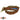 DOG COLLAR LEATHER WAHOO-SAND-M-