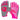FISH MONKEY PRO 365 GUIDE GLOVES-PINK SCALE-XS-