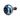 GOMEXUS TITANIUM POWER KNOB 38MM-FLAME X BLACK-