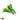 GYPSY FEATHERS-GREEN/ CHARTRUESE-