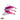 GYPSY FEATHERS-PINK/ WHITE-