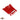 GYPSY LURES SQUID SKIRTS-RED-4.5"-