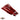 GYPSY LURES SQUID SKIRTS-RED/ BLACK-6"-
