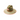 HEMLOCK BARE BOTTOM STRAW LIFEGUARD HAT-GUAVA-