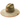 HEMLOCK BARE BOTTOM STRAW LIFEGUARD HAT-TANGERINE-