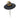 HEMLOCK UPF 50+ SIGNATURE STRAW LIFEGUARD HAT-SOLID BLACK-