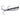 HOGY SLOWTAIL SWIMBAIT-BLACK/SILVER-1.25oz-5.5"