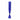 C- WITCH 3/4oz BULLET HEAD BLUE & BLACK W/ CRYSTAL